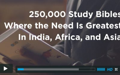 Help Send 250,000 ESV Study Bibles